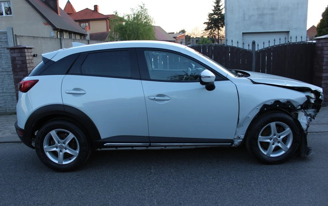 Mazda CX-3 cena 31900 przebieg: 88000, rok produkcji 2016 z Kłecko małe 137